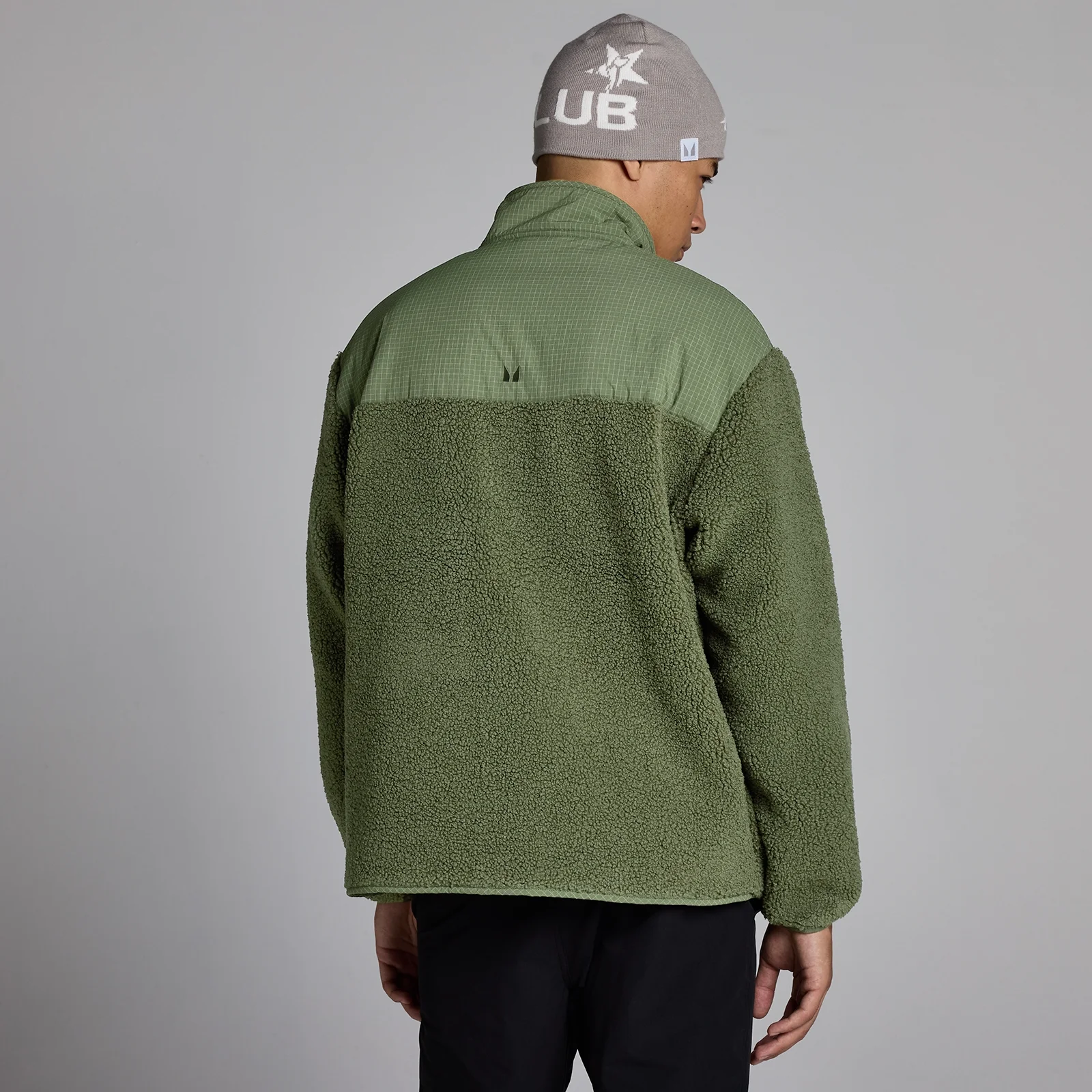 Fleece Borg MP Homem - Azeitona Desbotado - XS Imagem 2