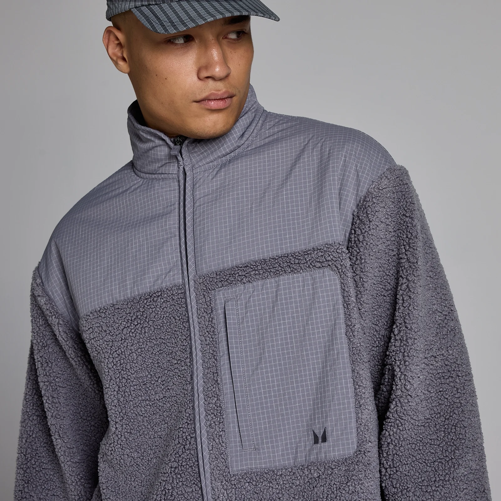Fleece Borg MP Homem - Mesclado Escuro - XS Imagem 4