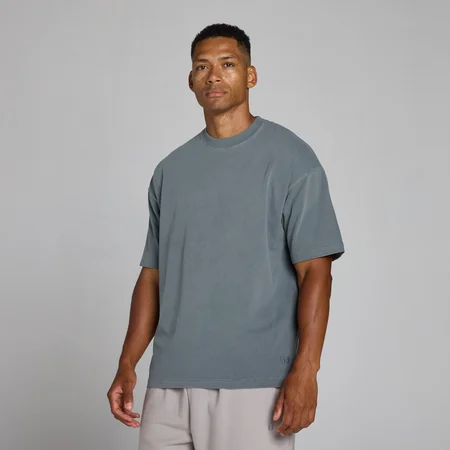 MP Men's Washed Oversized T-Shirt - Future Blue