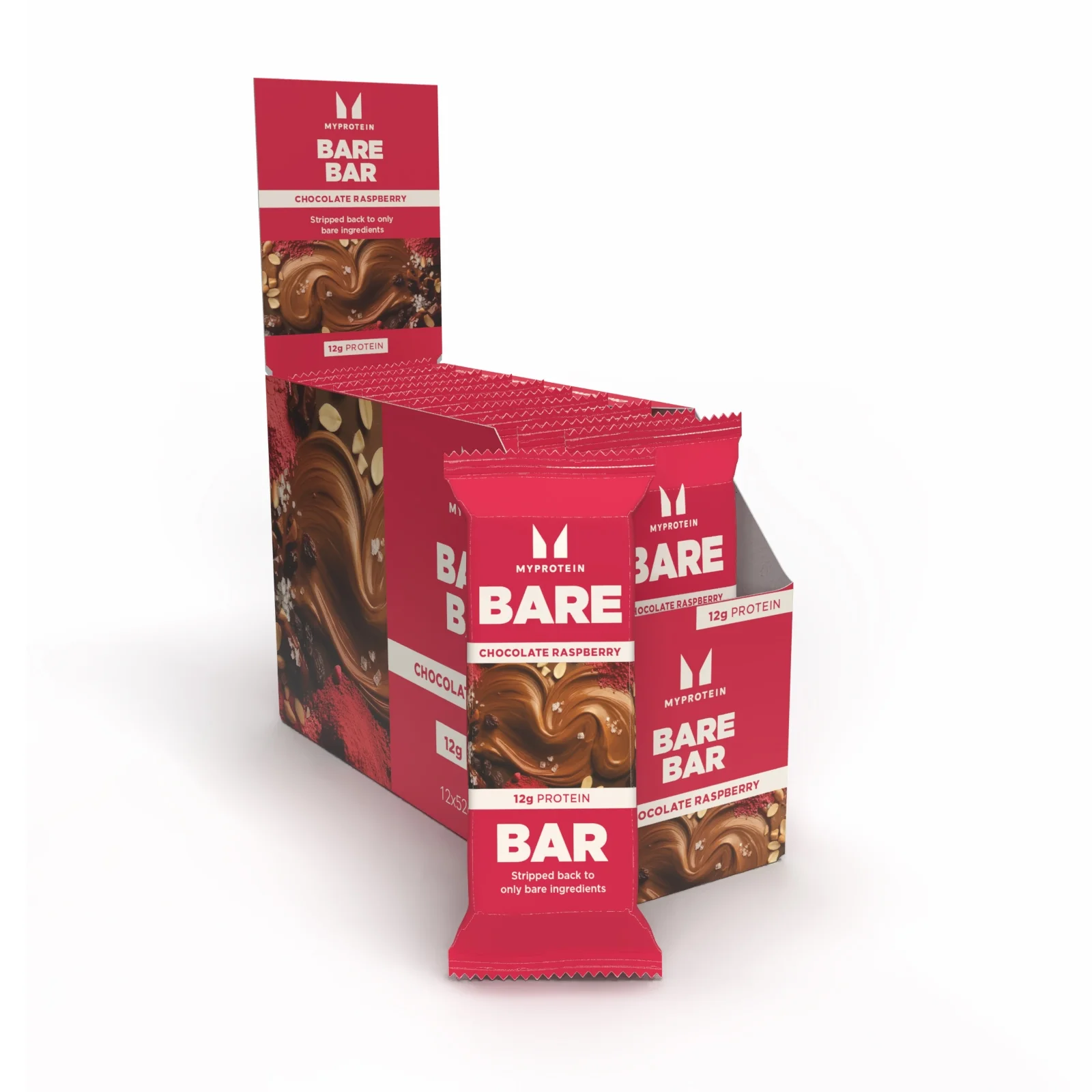 Bare Bar - 12Bars - Dark Choc Raspberry Imagem 1