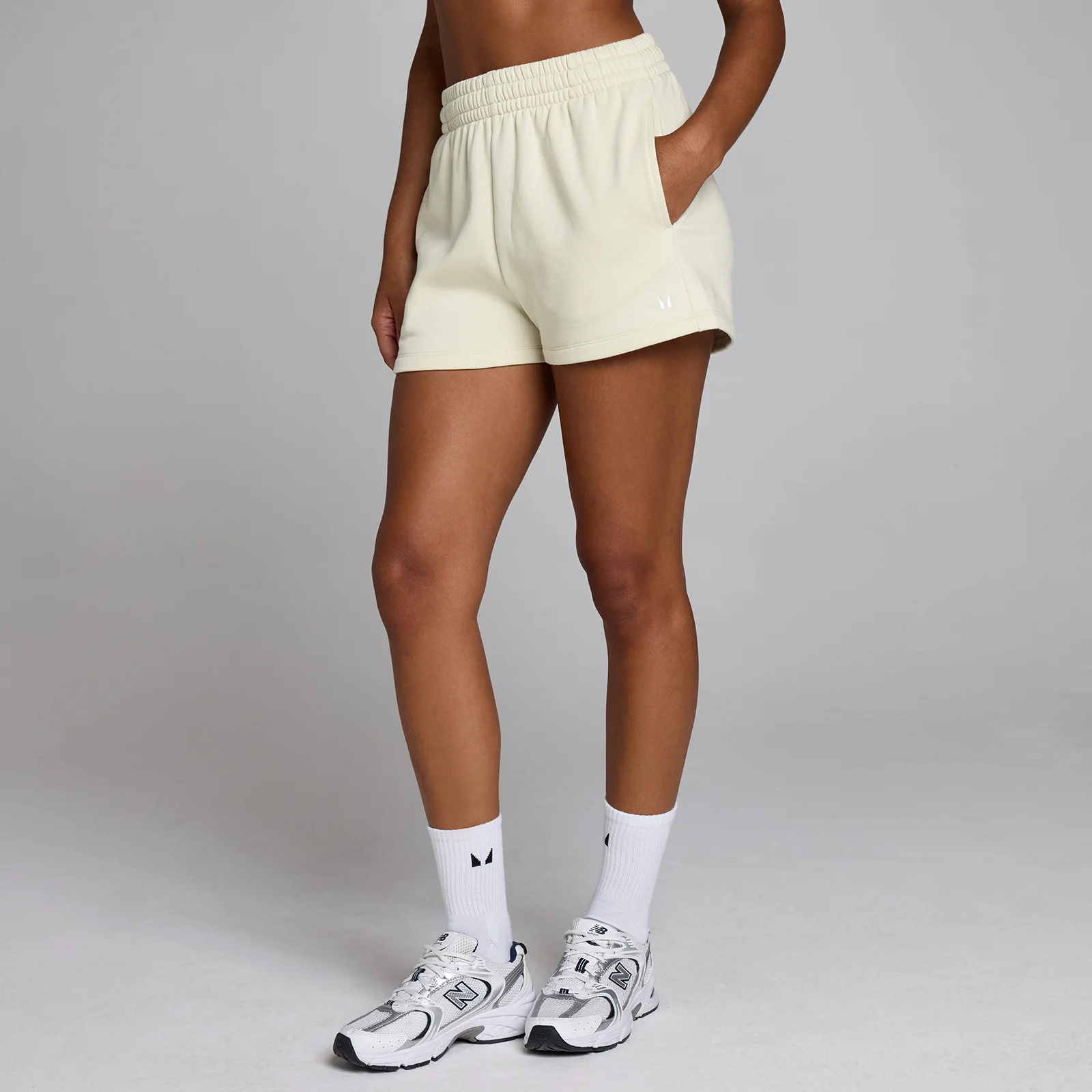 Calções de Moletom MP Basics para Mulher - Poeira do Deserto - XL Imagem 1