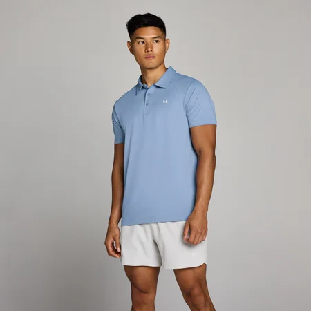 Polo de Treino MP para Homem - Azul Névoa