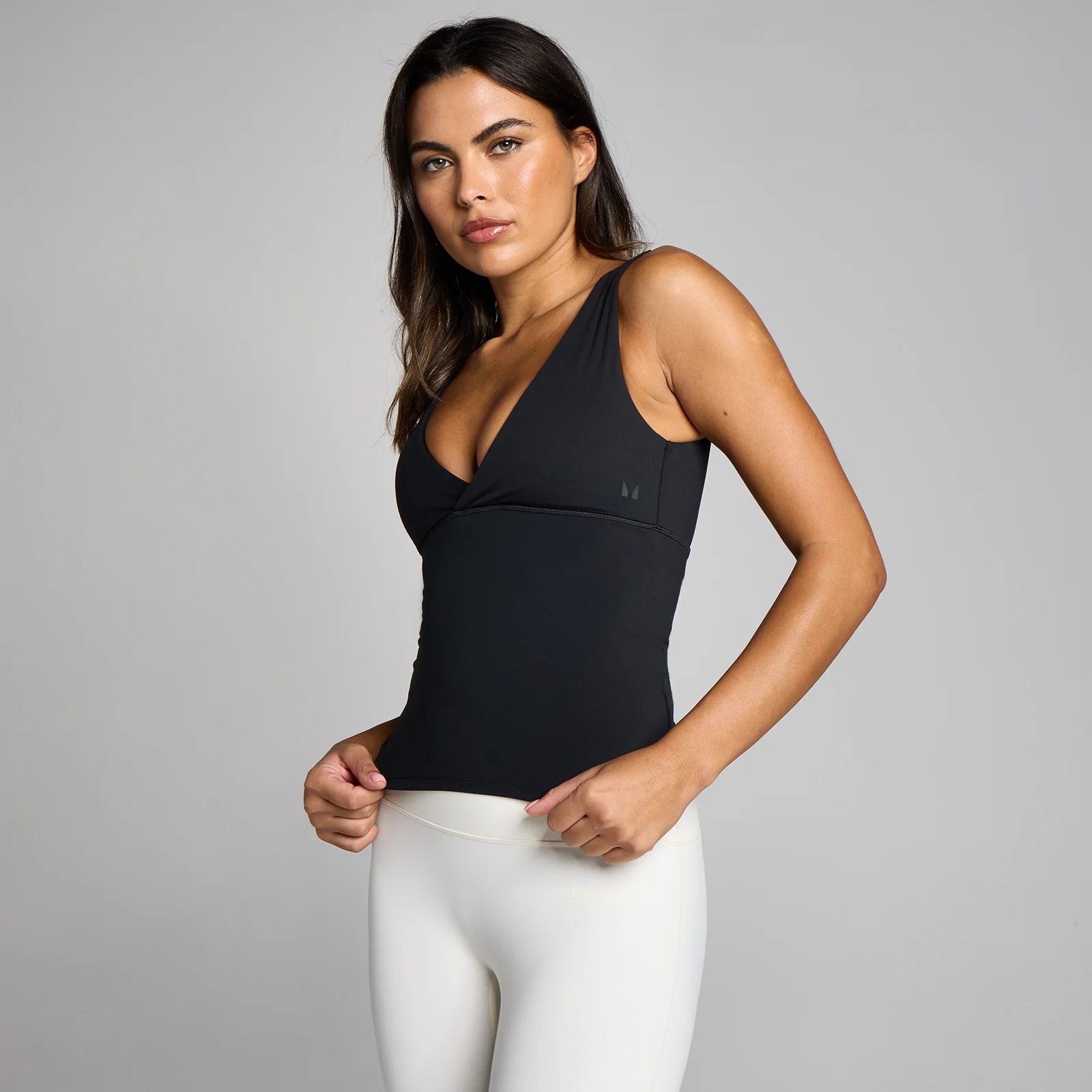 MP Mulher Tempo Triangle Top - Preto - S Imagem 1