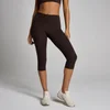 MP Mulher Tempo Capri Leggings - Cacau