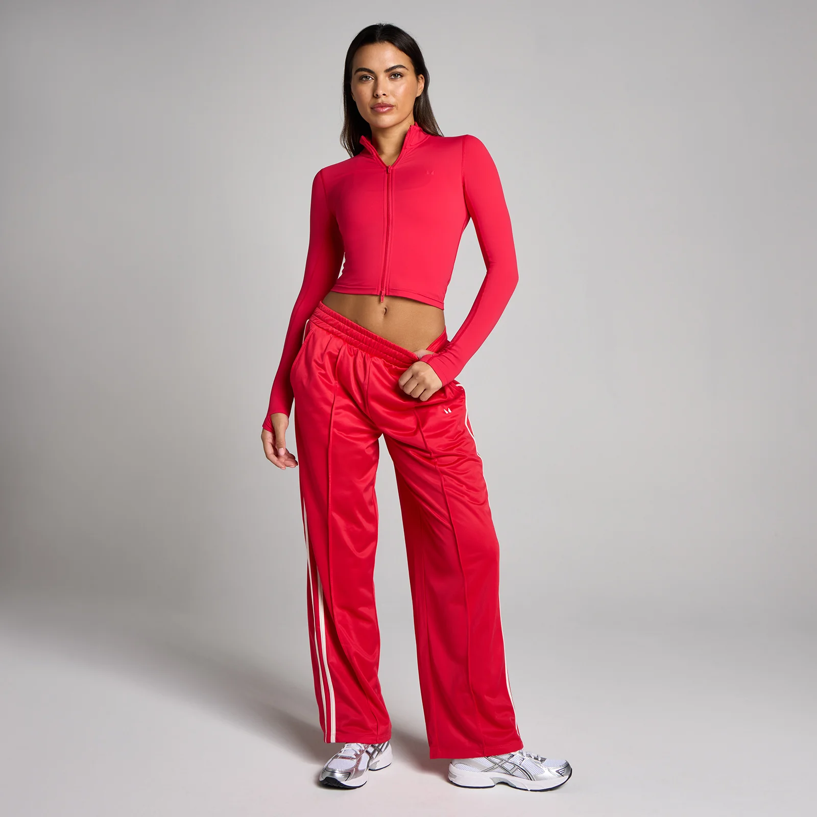 MP Mulher Tempo Cropped Casaco - Chilli - L Imagem 3