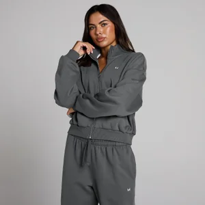 Blusão Bomber com Fecho Basics MP Mulher - Cinzento Escuro - Size XS