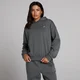 Sweatshirt com Capuz Oversize Basics MP Mulher - Cinzento Escuro