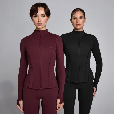 Casaco Zip Through SculptForm MP Mulher - Preto - XS Imagem 6