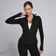 Casaco Zip Through SculptForm MP Mulher - Preto