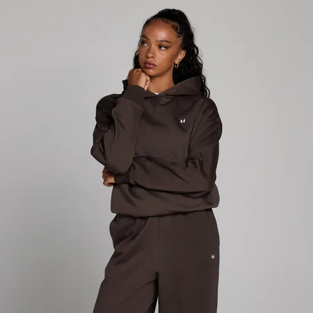 Camisola Oversize MP Women's Basics com Capuz - Cacau