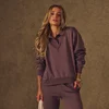Sweatshirt com Gola MP X Tatiana Mulher - Mocha