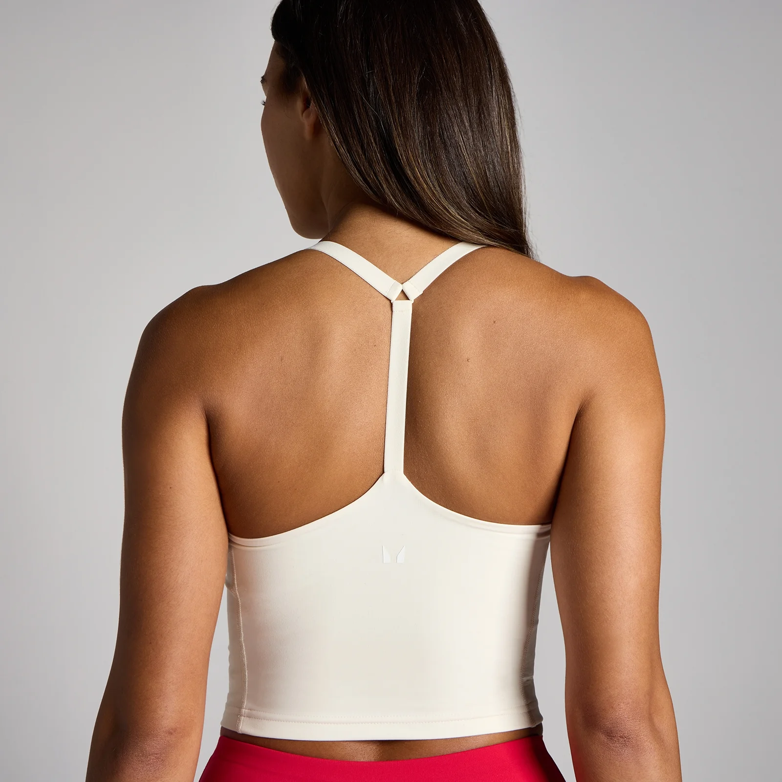 Camisola de Alças Tempo Racerback MP Mulher - Baunilha - S Imagem 4