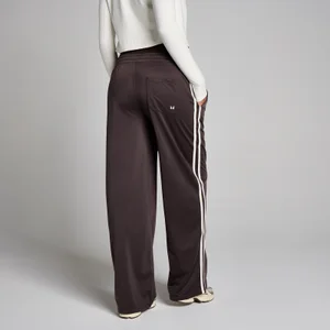 Calças de Fato de Treino MP Tricot Track Straight Leg para Mulher - Cacau/Baunilha - Size M
