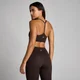 Sutiã Desportivo MP Tempo Strappy Racerback para Mulher - Cacau
