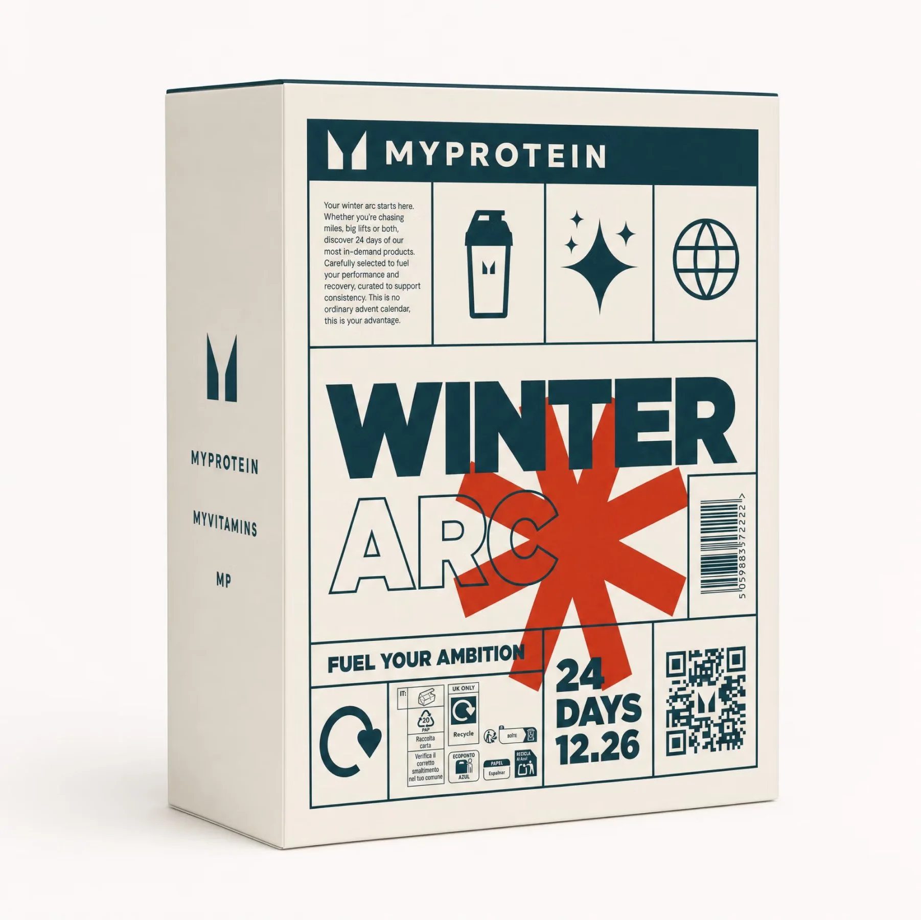 Calendário do Advento Myprotein 2026 Imagem 1