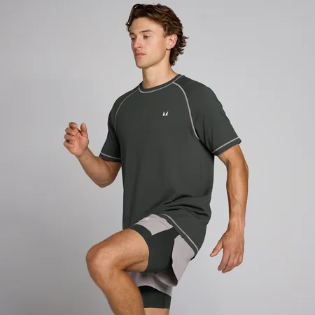 T-shirt MP Velocity Ultra Sem Costuras Homem - Preto Desbotado