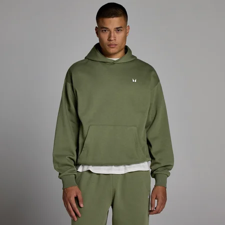Camisola com capuz MP Rest Day para homem - Azeitona desbotado