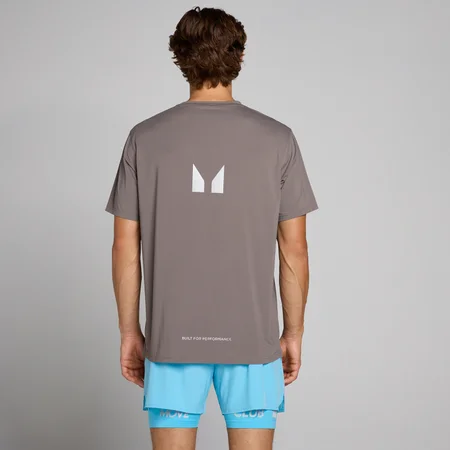 T-Shirt Hybrid Mesh MP Homem - Cinzento Cinza