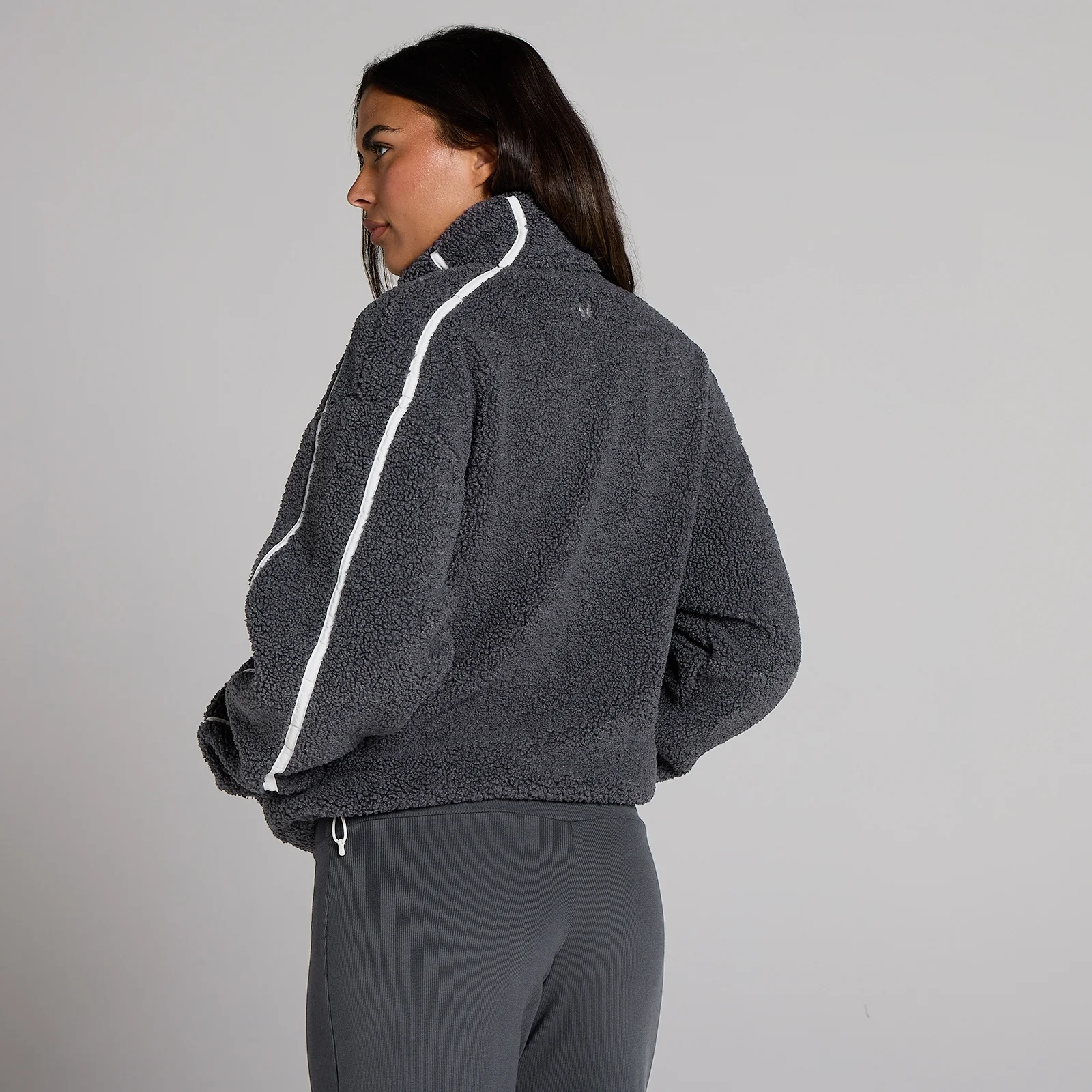 Casaco com Fecho MP Fleece Binding para Mulher - Robust Grey - XS Imagem 2