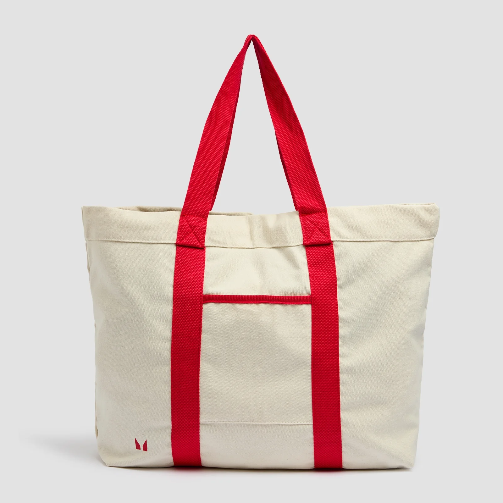 Tote Bag de Algodão Bicolor MP - Algodão Natural/Malagueta Imagem 2