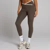 Leggings MP Tempo Contrast Mulher - Cacau