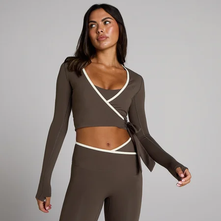 Top Transpassado MP Tempo Contrast Mulher - Cacau