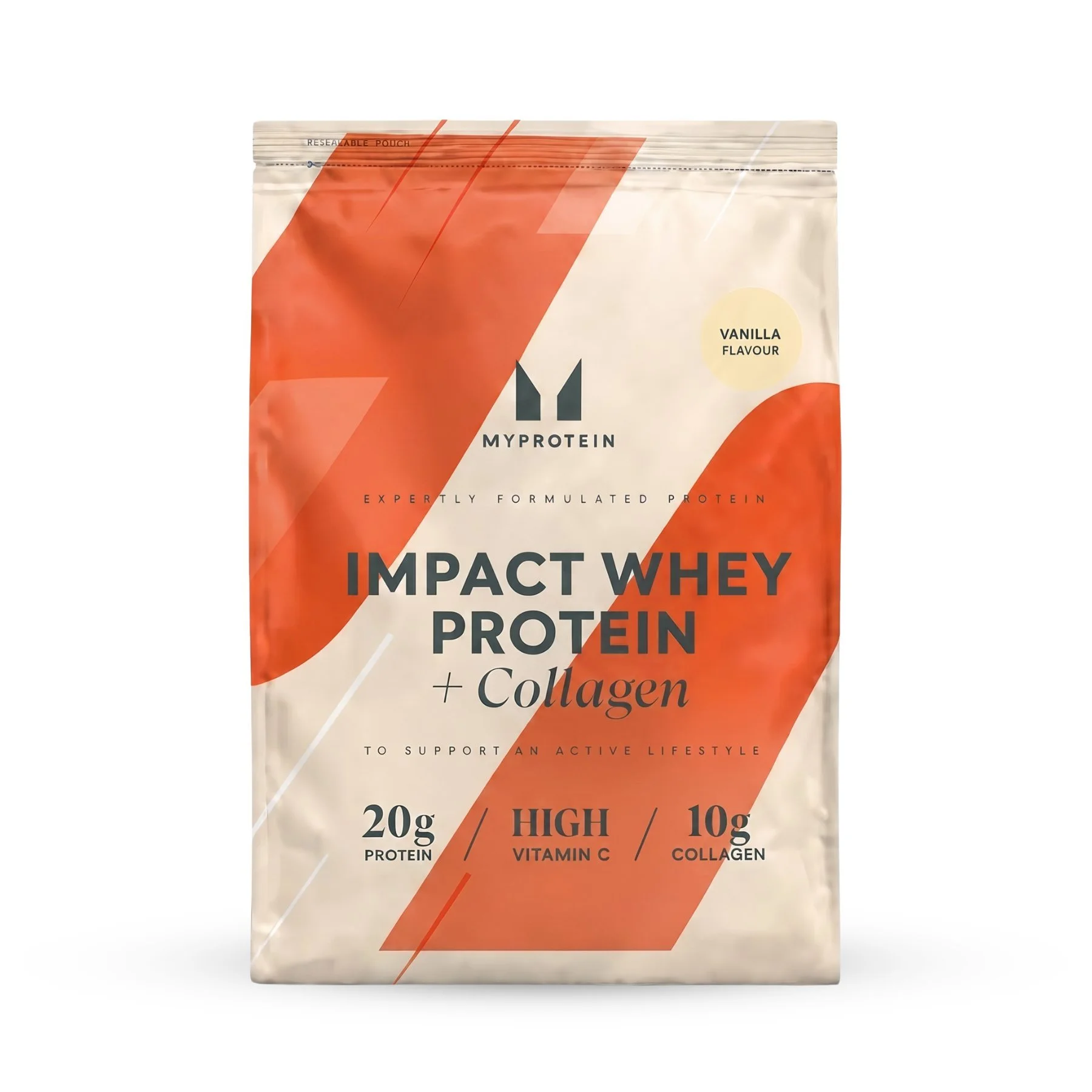 Impact Whey Protein + Collagen - 750g - 30servings - Baunilha Imagem 1