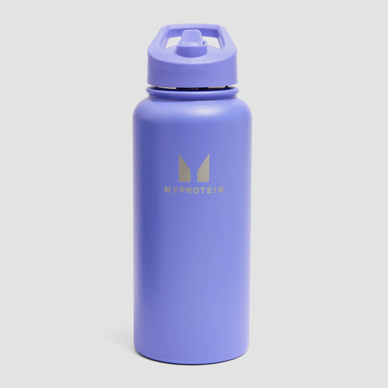 Garrafa de Metal Reciclado Myprotein com Palhinha Flip 1L - Índigo Vibrante Imagem 1
