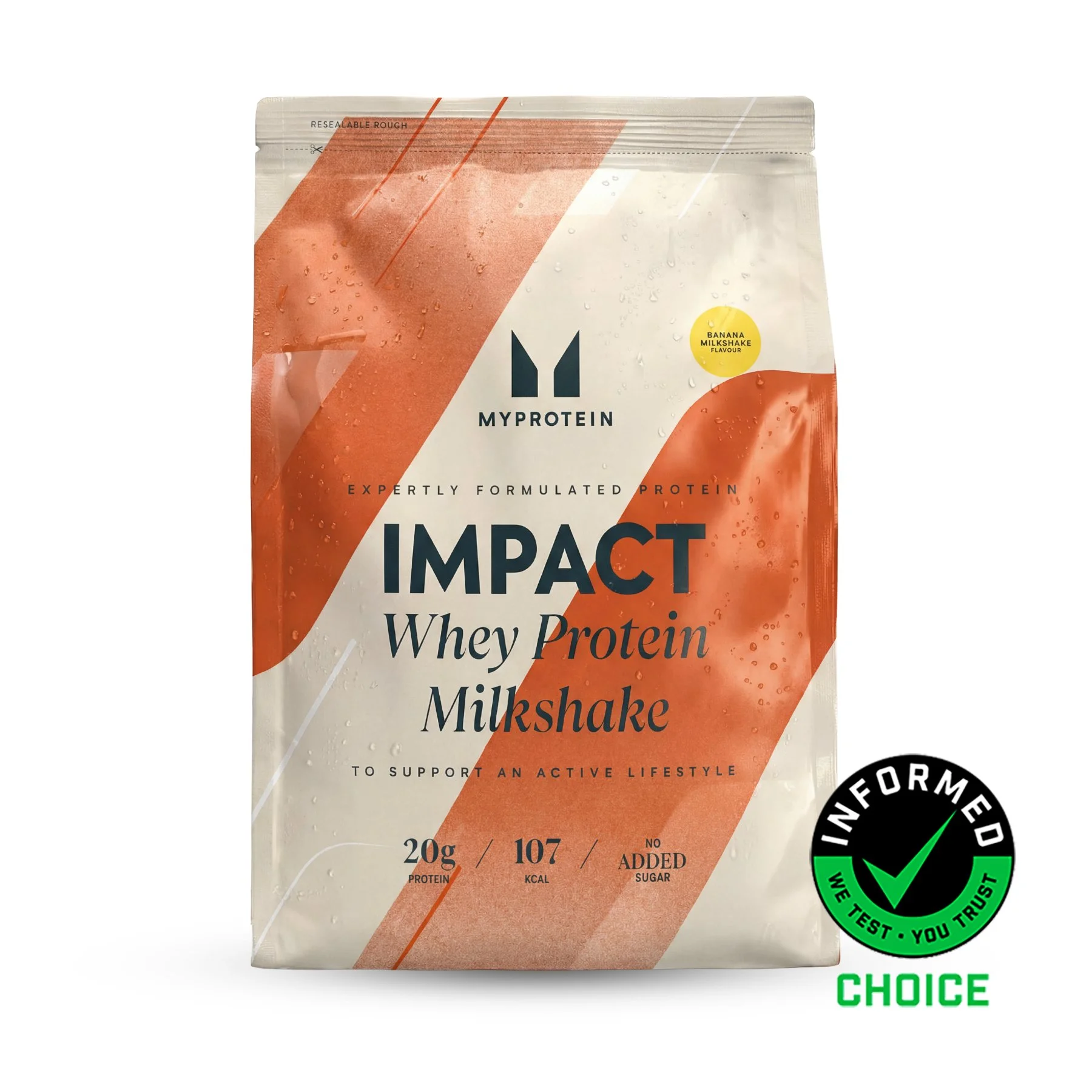 Impact Whey Protein - 2610g - 90servings - Banana (Milkshake) Imagem 1
