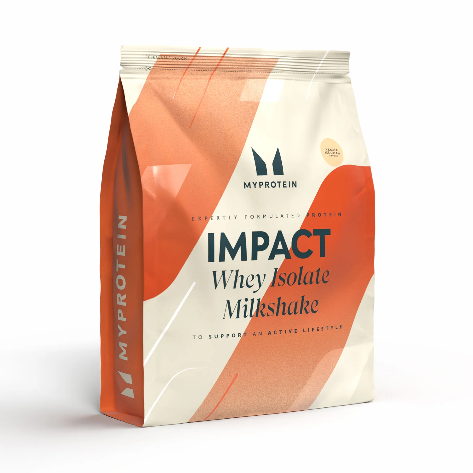 Impact Whey Isolate Milkshake - 450G - 15servings - Gelado de Baunilha Imagem 1