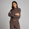 Blusão Bomber MP Soft Touch Feminino com Fecho - Cacau Mesclado