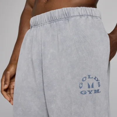 MP X Gold's Homem Washed Graphic Oversized Calças de Treino - Steel Blue - L Imagem 6