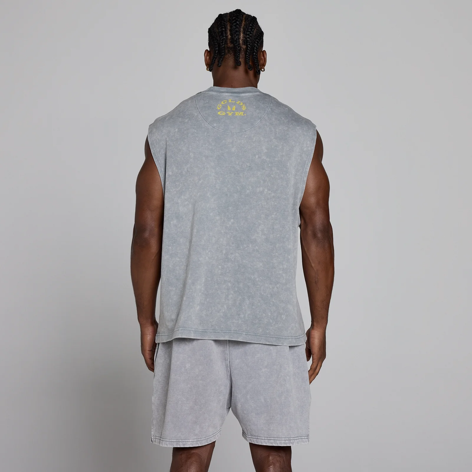 MP X Gold's Homem Washed Graphic Oversized Tank - Steel Blue - XL Imagem 4