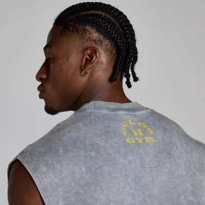 MP X Gold's Homem Washed Graphic Oversized Tank - Steel Blue - XL Imagem 6