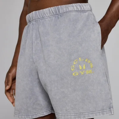 MP X Gold's Homem Washed Graphic Oversized Sweat Calções - Steel Blue - XS Imagem 6